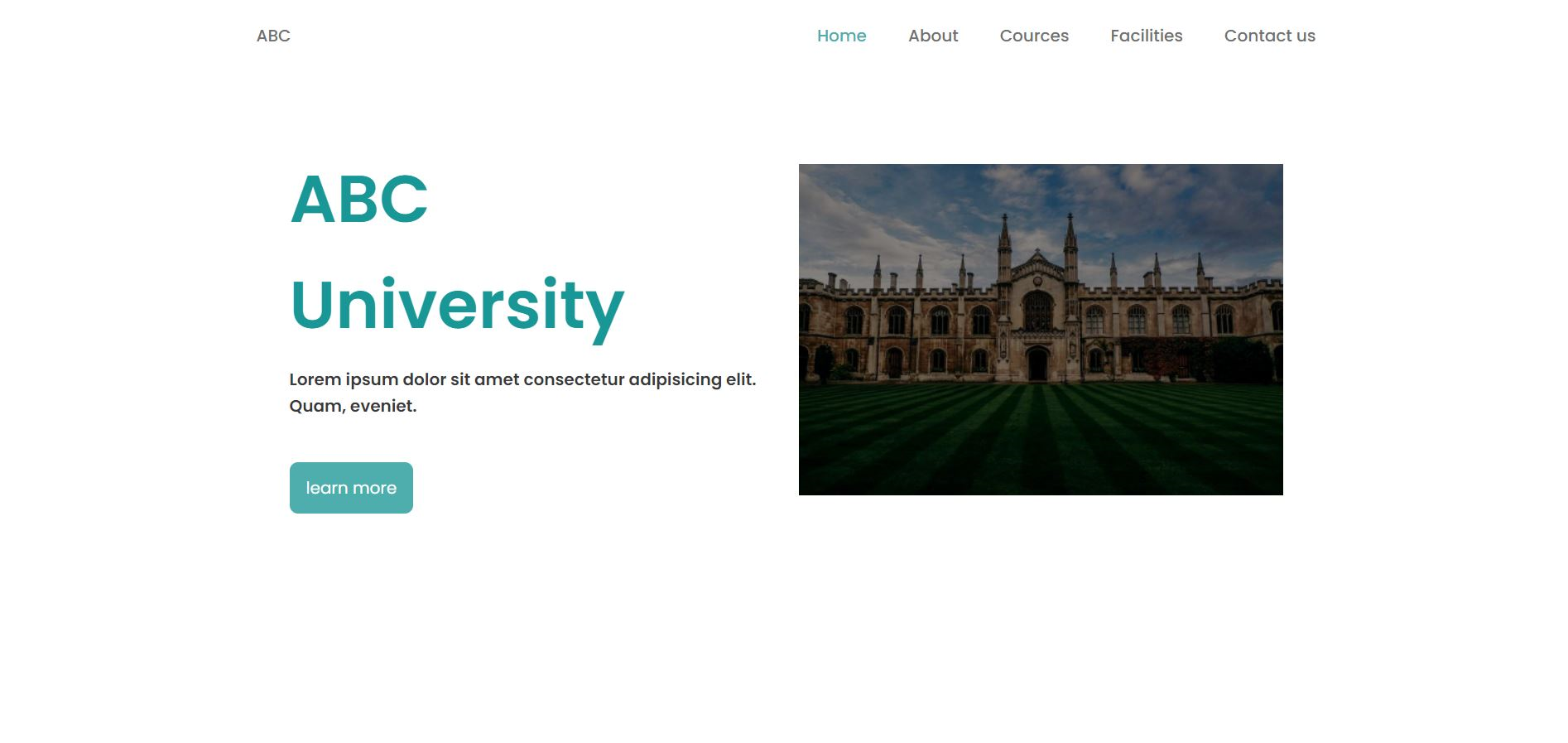 University Template 2 Şablon